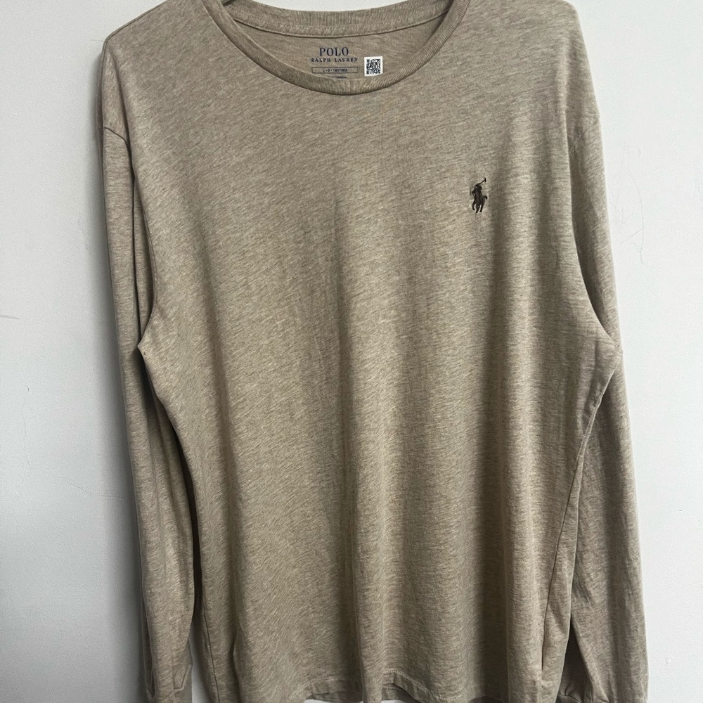 Polo Long Sleeve Men's Top